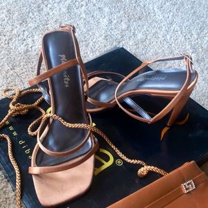 Party shoes with free mini bag